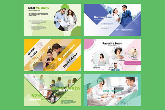 BUSINESS COLORFUL - Keynote Template in Keynote Templates - product preview 4