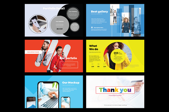 BUSINESS COLORFUL - Google Slide in Google Slides Templates - product preview 5
