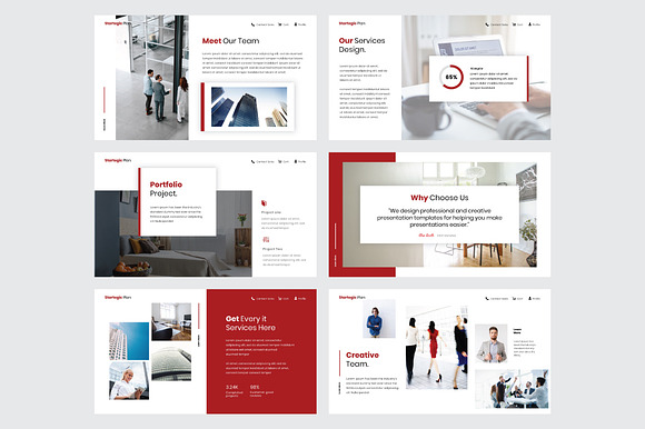 STRATEGIC PLAN - Powerpoint Template in PowerPoint Templates - product preview 3