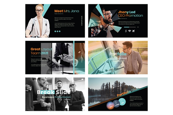 BLACK POINT -Powerpoint Template in PowerPoint Templates - product preview 3