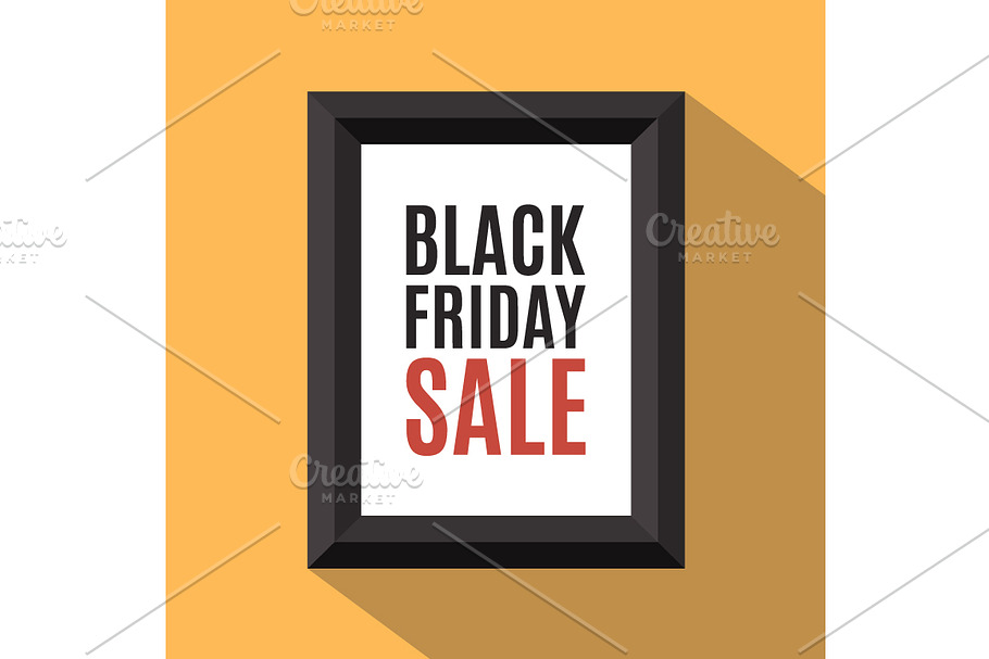 Black Friday sale poster. in Illustrations - product preview 8