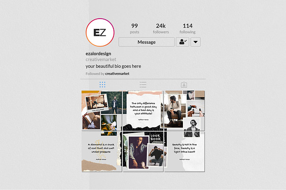 Journal Puzzle Bundle in Instagram Templates - product preview 5