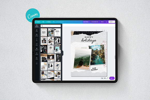 Journal Puzzle Bundle in Instagram Templates - product preview 8