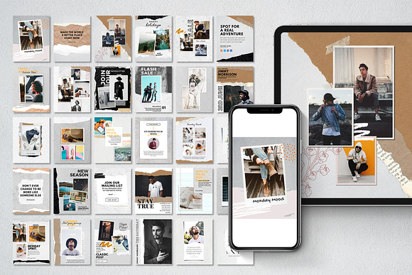 Journal Puzzle Bundle in Instagram Templates - product preview 14