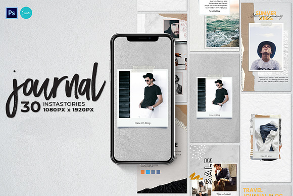 Journal Puzzle Bundle in Instagram Templates - product preview 23