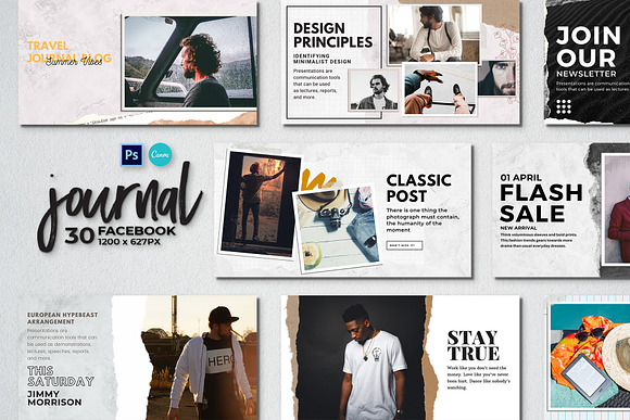 Journal Puzzle Bundle in Instagram Templates - product preview 32