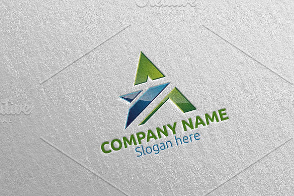 Letter A Logo Design 74 in Logo Templates - product preview 1