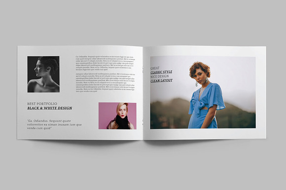 FASHIONABLE - A5 Brochure in Brochure Templates - product preview 8