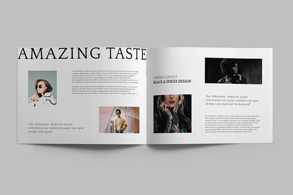 FASHIONABLE - A5 Brochure in Brochure Templates - product preview 9