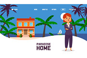 Real estate agency website design