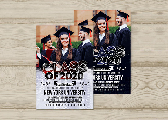 Graduation Invitation Bundle in Card Templates - product preview 6