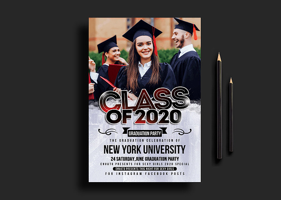 Graduation Invitation Bundle in Card Templates - product preview 7
