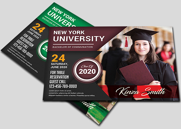 Graduation Invitation Bundle in Card Templates - product preview 9