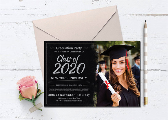 Graduation Invitation Bundle in Card Templates - product preview 13
