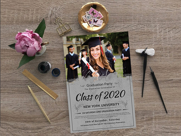 Graduation Invitation Bundle in Card Templates - product preview 14
