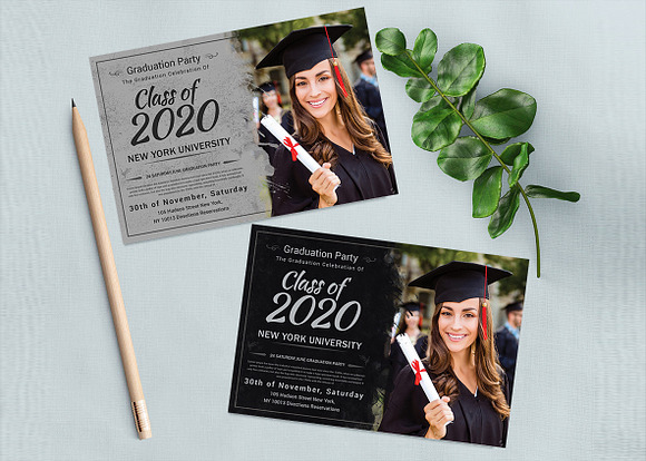 Graduation Invitation Bundle in Card Templates - product preview 15
