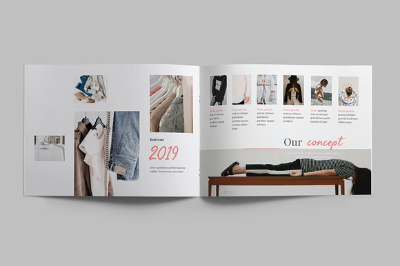 FASHION DESIGN - A5 Brochure in Brochure Templates - product preview 3
