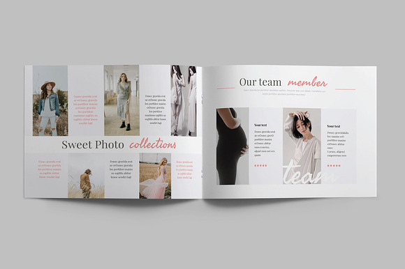 FASHION DESIGN - A5 Brochure in Brochure Templates - product preview 4