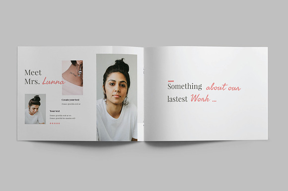 FASHION DESIGN - A5 Brochure in Brochure Templates - product preview 5