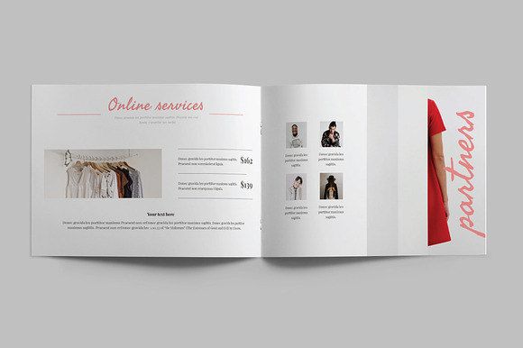 FASHION DESIGN - A5 Brochure in Brochure Templates - product preview 7