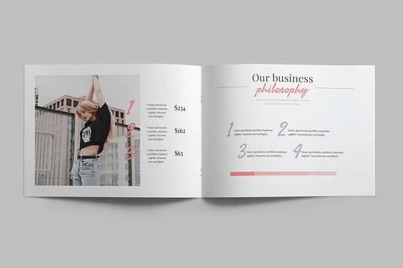FASHION DESIGN - A5 Brochure in Brochure Templates - product preview 8