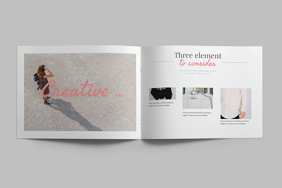 FASHION DESIGN - A5 Brochure in Brochure Templates - product preview 9