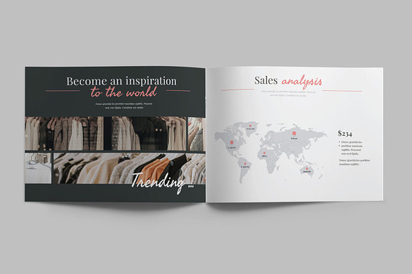 FASHION DESIGN - A5 Brochure in Brochure Templates - product preview 11