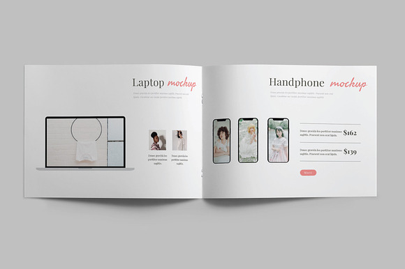 FASHION DESIGN - A5 Brochure in Brochure Templates - product preview 12
