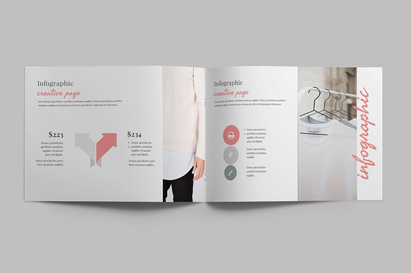 FASHION DESIGN - A5 Brochure in Brochure Templates - product preview 13