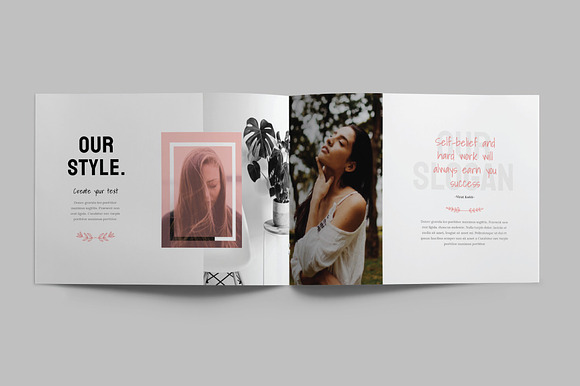 LOOKMYBOOK - A5 Brochure in Brochure Templates - product preview 3