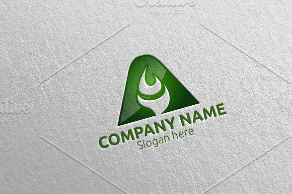 Fire Letter A Logo Design 79 in Logo Templates - product preview 1