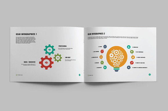 INFOGRAPHICS - A5 Brochure in Brochure Templates - product preview 1