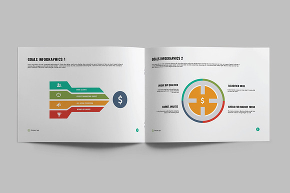 INFOGRAPHICS - A5 Brochure in Brochure Templates - product preview 2