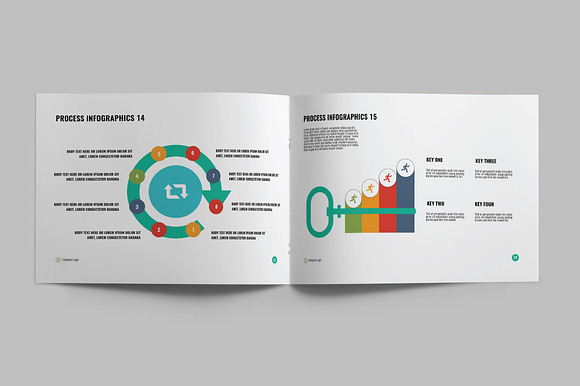 INFOGRAPHICS - A5 Brochure in Brochure Templates - product preview 10