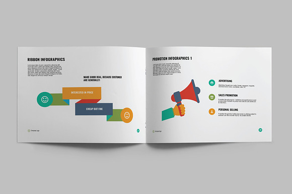 INFOGRAPHICS - A5 Brochure in Brochure Templates - product preview 12