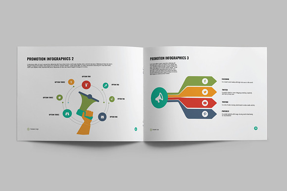 INFOGRAPHICS - A5 Brochure in Brochure Templates - product preview 13