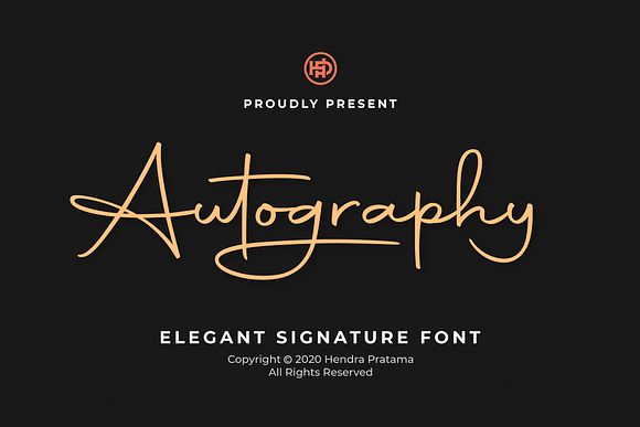 Autography - Signature Font in Script Fonts - product preview 15