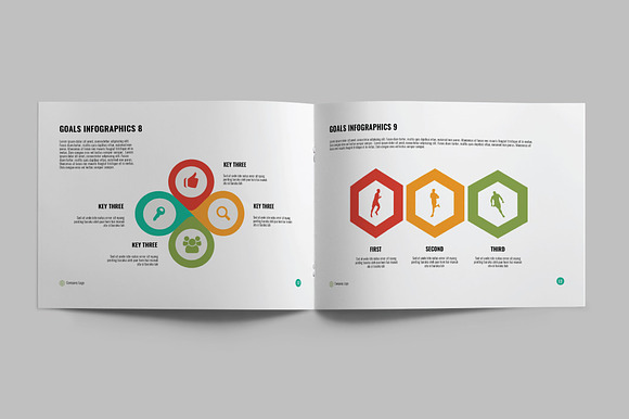 INFOGRAPHICS V2 - A5 Brochure in Brochure Templates - product preview 6