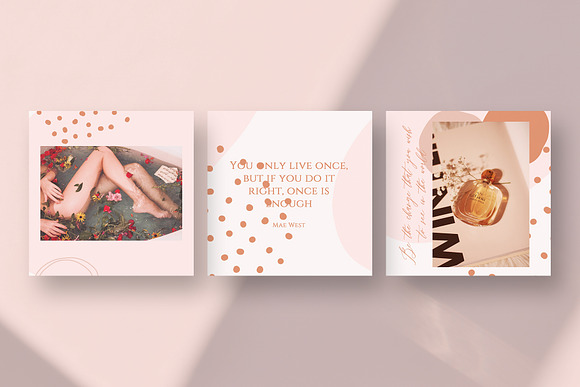 Endless instagram Feed / CANVA+PS in Instagram Templates - product preview 7