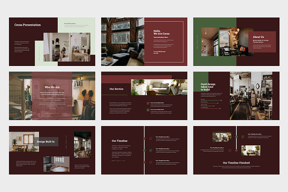 Cerao : Home Decor Powerpoint in PowerPoint Templates - product preview 1
