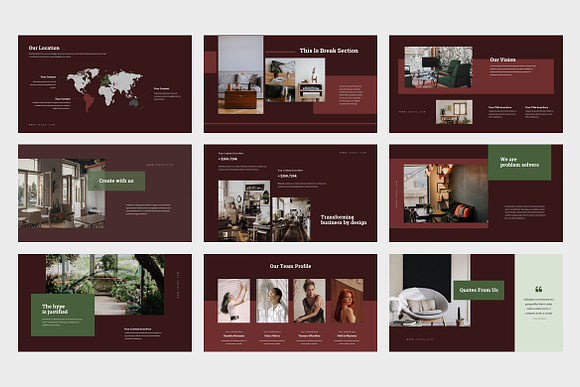 Cerao : Home Decor Powerpoint in PowerPoint Templates - product preview 5
