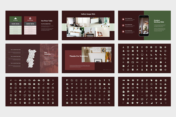 Cerao : Home Decor Powerpoint in PowerPoint Templates - product preview 6
