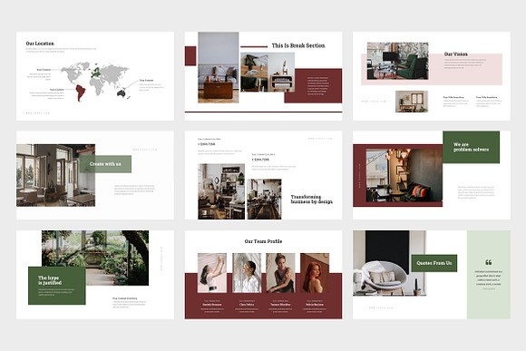 Cerao : Home Decor Powerpoint in PowerPoint Templates - product preview 11