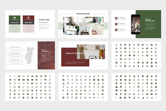 Cerao : Home Decor Powerpoint in PowerPoint Templates - product preview 12