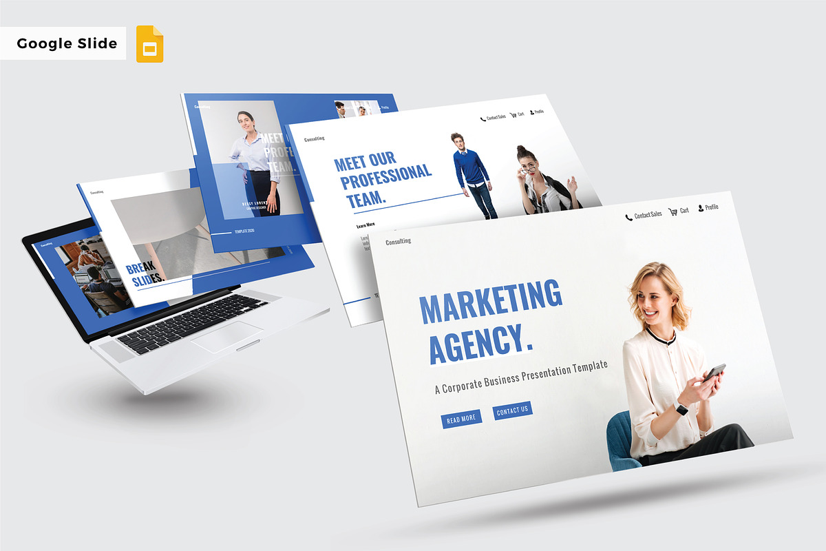 MARKETING AGENCY - Google Slide in Google Slides Templates - product preview 8