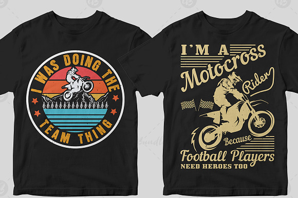 50 Editable Motocross T shirt Design in Illustrations - product preview 9