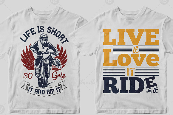 50 Editable Motocross T shirt Design in Illustrations - product preview 12