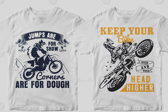 50 Editable Motocross T shirt Design in Illustrations - product preview 16