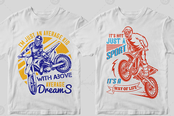 50 Editable Motocross T shirt Design in Illustrations - product preview 17
