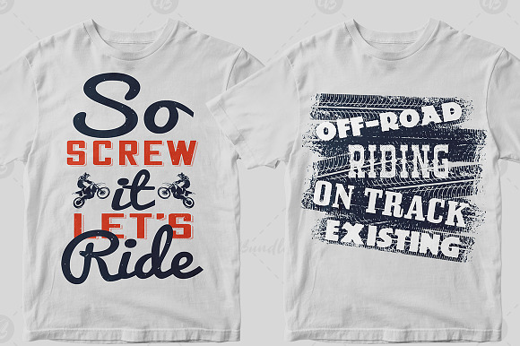 50 Editable Motocross T shirt Design in Illustrations - product preview 21